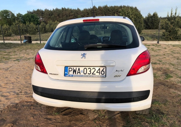 Peugeot 207 cena 7900 przebieg: 197800, rok produkcji 2012 z Wągrowiec małe 92